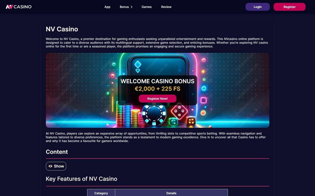 NV Casino Site Review - Unique 50 Rotates No Down Payment Incentive